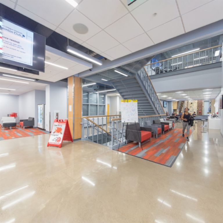 Experience Southern Oregon University in Virtual Reality. Press Alt