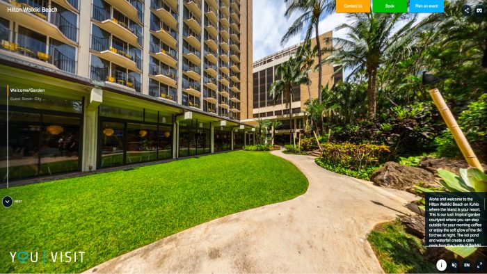 Hilton Waikiki Virtual Reality Hotel Experience